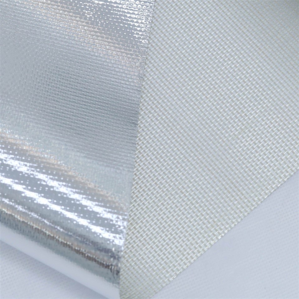 Aluminum Foil Laminated Fiberglass Cloth For Heat Insulation Barriers A6085 high quality